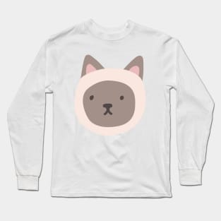 Siamese Cat Long Sleeve T-Shirt